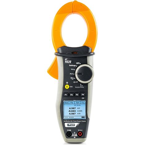 Pinza amperometrica per misure TRMS AC/DC 1000A HT9020 HT HP009020