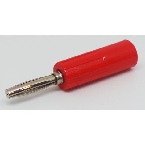 Fiche banane RS PRO Rouge Mâle 10A 50V
