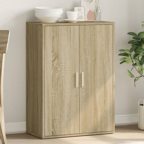 vidaXL Credenza Rovere Sonoma 60x31x84 cm in Legno Multistrato (1/6)