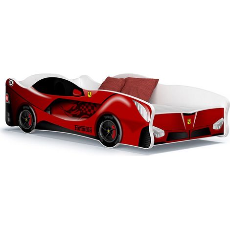 Lit Enfant Voiture 80x160 Ferrari Thème (1/4)