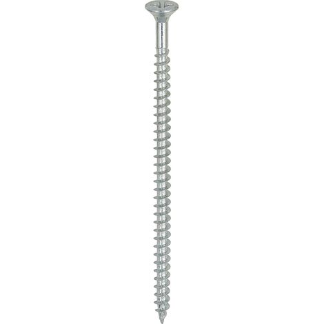 TIMCO Solo Countersunk Silver Woodscrews - 4.0 x 80