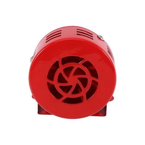 12V Elektroauto, LKW, Motorrad, LED-Luftschutzsirene, laut, 50er Jahre, Rot (1/4)