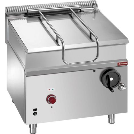 Sauteuse basculante gaz - cuve inox 80 litres - Diamond (1/4)
