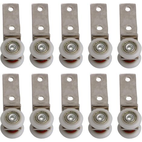2.5" x 0.75" Metal Conduit Elbow Bearing Pulley Set with Two Plastic Wheel Cabinets (1/5)