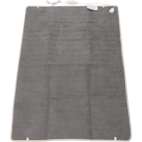 Couverture chauffante électrique avec commande à une touche, chauffe en 60 secondes, câble long, prise UE 220 V, 200 x 180 cm, 180 W (1/5)