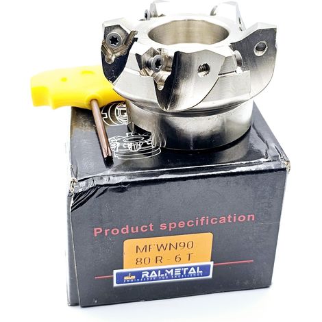 Fresa a testa D80 27 mm 6T wnmu 080608 (1/3)