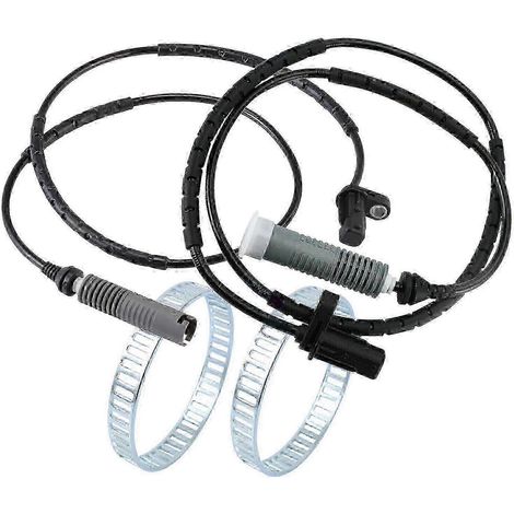 2 capteurs ABS + 2 anneaux ABS arrière pour BMW Série 1 E81 E87 et Série 3 E90 E91 E92 320d (Allemagne) (1/5)