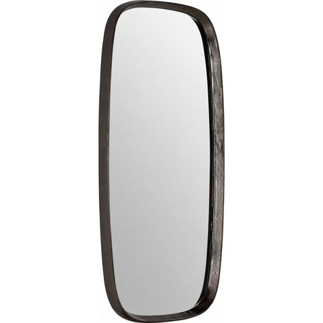 Miroir mural en métal nickel noir - nickel noir (1/5)