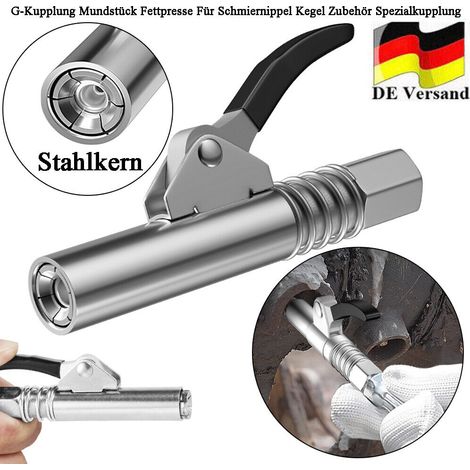 1 Embout graisseur,Raccord G,Acier spécial,Poignée antidérapante,Système 6 clapets,Machines NPT 1/8" (1/5)
