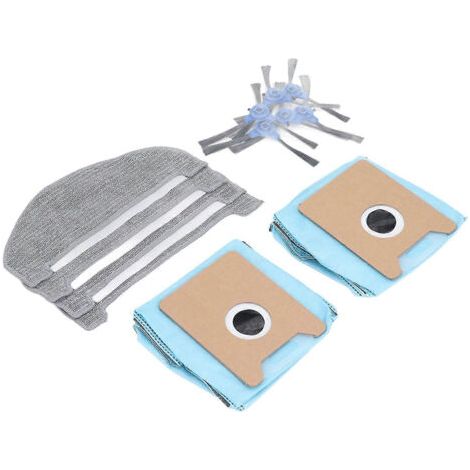 NALOOKAMIC Accessoires pour balayeuse : brosse latérale, chiffon de nettoyage et sac à poussière pour G40 et G40 Hybrid. (1/4)