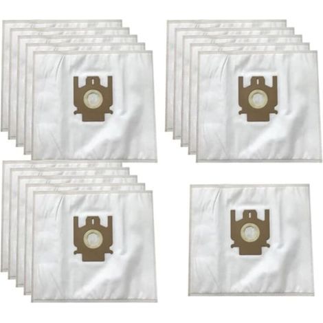 Dust filter bags compatible with Hoover vacuum cleaners TYPE H60 H30 H52 ENIGMA TE7 TE70 TEN2400 ARIANNE TELIOS, pack of 10 (1/5)
