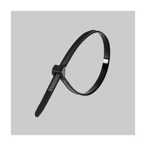 FASCETTA DI CABLAGGIO 3,6x140 mm - Nera - 100 pezzi- IDEAL STAR