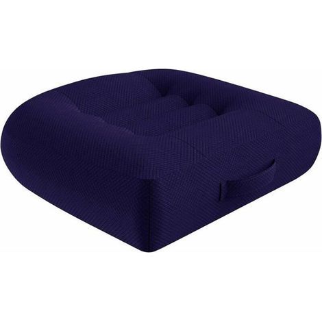Rialzo per sedile (blu) - Ortopedico - 40 x 40 cm - Ergonomico - Antiscivolo - Comodo (1/5)