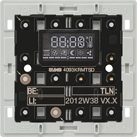 Jung KNX Komp.Raumcontroller Modul 4093 KRM TS D (1/2)