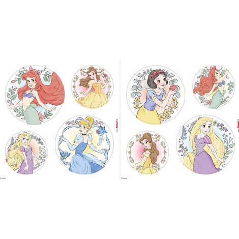 Komar Fenstersticker - Disney Princess Kindness - 30 x 30 cm - Fensteraufkleber - für Kinderzimmer (1/5)