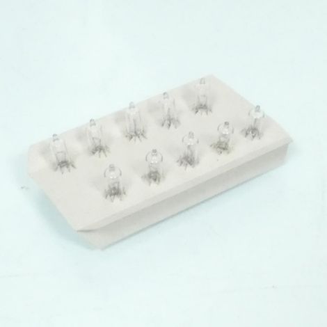 10er-Pack Flosser-Glühbirnen für Auto und Motorrad, 12 V, 21 W, (1/4)