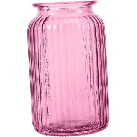 Vase en verre européen, transparent, style vintage, décoration intérieure