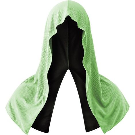 Serviettes rafraîchissantes à capuche, serviettes rafraîchissantes instantanées pour le cou et le visage, serviette glacée pour temps chaud, foulard pour le sport, le camping, le vélo et autres activi (1/5)
