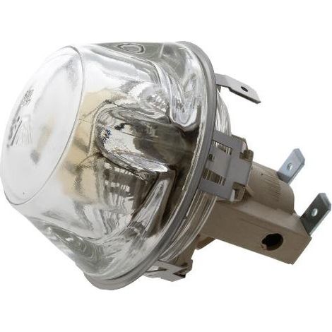 Lampe complète avec hublot d'origine (C00078426) Four, cuisinière ARISTON HOTPOINT, CANNON, INDESIT, SCHOLTES, WHIRLPOOL (1/3)