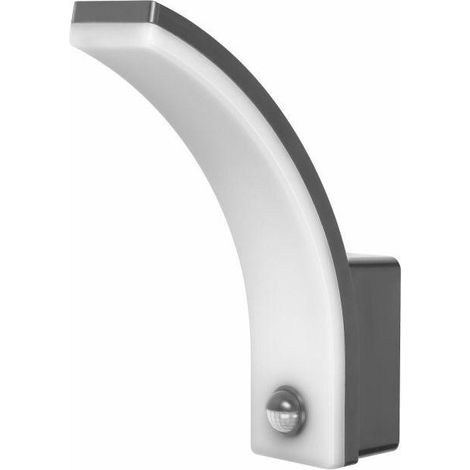 Luminaire extérieur LED 20W - Gris - Détecteur de mouvement - Économie d'énergie