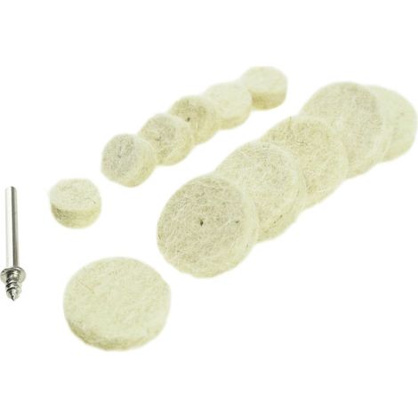 Feutres de polissage, lot de 13