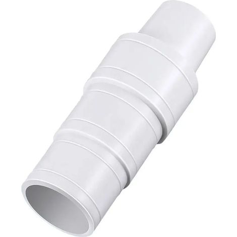 Accessoires de piscine Adaptateur pour aspirateur de piscine (BLANC) - Connecteur de tuyau de 1-1/4 pouce pour raccord de tuyau de piscine - Adaptateur de tuyau d'aspirateur de piscine - Joint de conn (1/5)