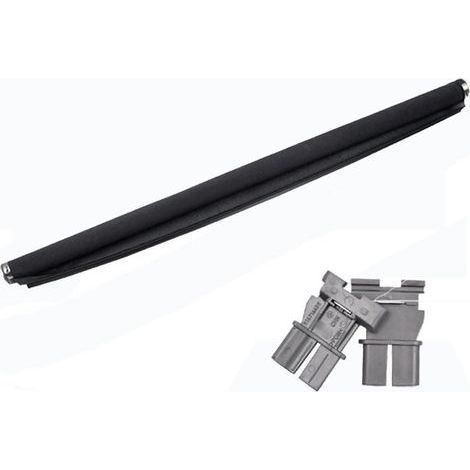 Pare Soleil pour VW pour Golf pour Jetta pour Touran pour Tiguan pour Passat pour Variante,Toit Ouvrant Pare-Soleil Rideau Lucarne Obturateur Protege Soleil Voiture (Couleur : noir) (1/5)