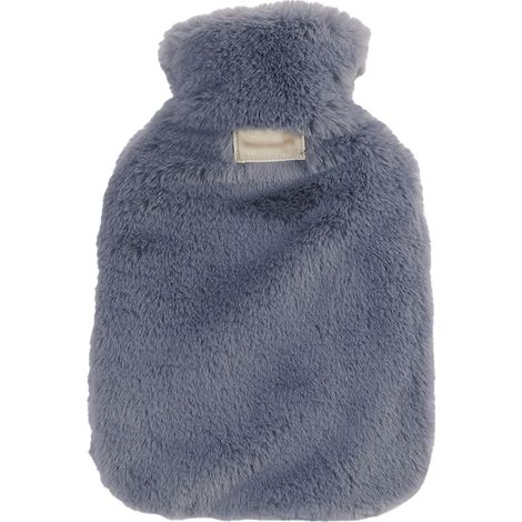 Bottle Chaude - Couverture Douce Incluse - Pour Soulagement des Douleurs, Chaleur Localisée au Cou Épaules Pieds ou Abdomen - 2 L (1/5)