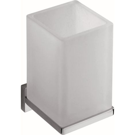 COLOMBO DESIGN Look porta bicchiere a parete cromato codice prod: B16020CR-VAN