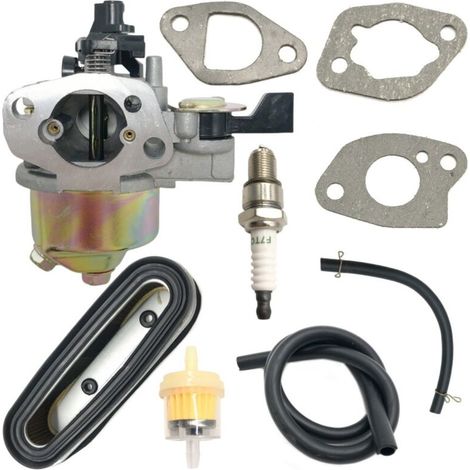 Carburateur GXV120 pour tondeuse à gazon Honda HR194 HR195 HR214 HRA214 HR215 HR216 HRA216 HRC216 5,5 ch GXV120 GXV140 GXV160 remplace 16100-ZE6-W01 16100-ZE7-055