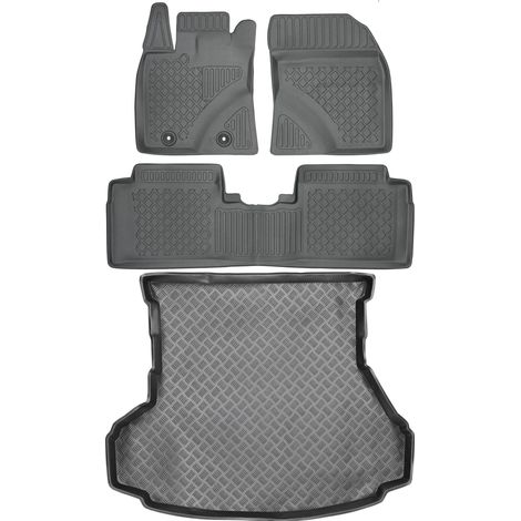 Toyota Avensis III Limousine (2009–2018) – SET – Automatten + Kofferraummatte (1/5)