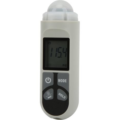 Lichtmesser mit großem Messbereich, hoher Genauigkeit, hintergrundbeleuchtetem LCD-Display, gut ablesbar, äußerst robust und vielseitig einsetzbar. (1/5)