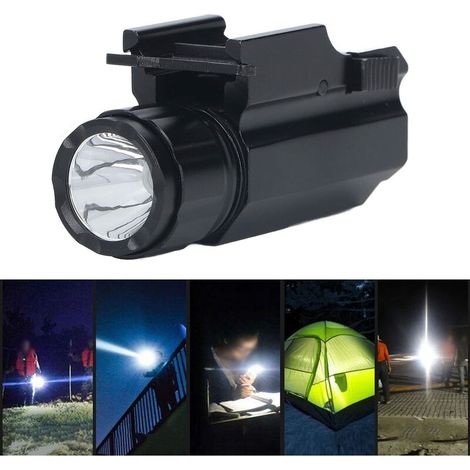 Jeffergarden Haofy 500LM Portable Lumière LED Lumière Blanche Lampe de Poche Outil D'éclairage Multifonctionnel Lumière Portable Lampe de Poche LED-DOU