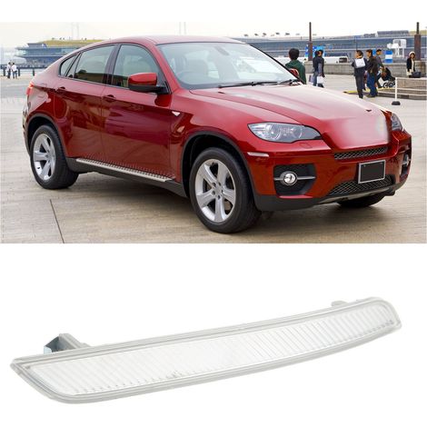 Réflecteurs de pare-chocs avant compatibles avec BMW X6 E71 X5M 2008-2013. Côté droit : 63147187088 (1/5)
