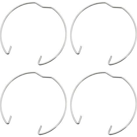 Lot de 36 anneaux à ressort 50mm – Fixation pour spots GU10 MR16 – Fer léger et résistant à la corrosion – Installation facile (1/5)