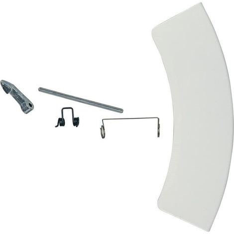 KIT MANIGLIA PORTA OBLO\' LAVATRICE ELECTROLUX AEG REX 4055128930 215mm compatib