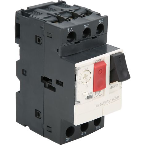 Disjoncteur de Protection Moteur GV2-ME07C Interrupteur de Protection Moteur 1,62,5A (1/3)