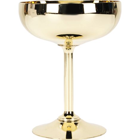 Verre à cocktail en acier inoxydable 304, verre à vin incassable pour bar, fête, réunion à la maison, plaqué or. (1/5)