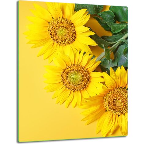 Glasplatte, Tischplatte, 40x52, Blumen (1/5)