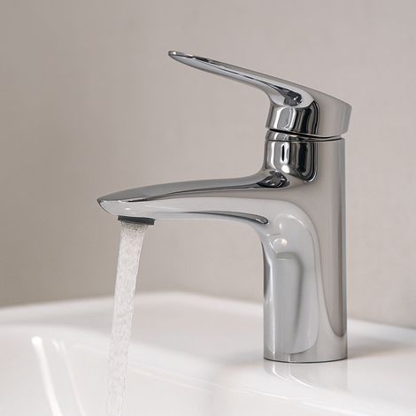 Badezimmer-Waschtischarmatur Valley – Chrom – Einzelgriff mit Mo