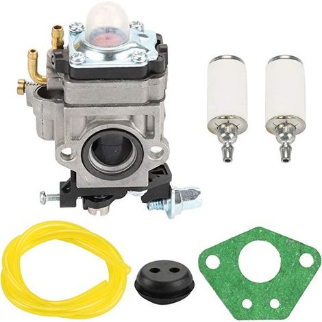 Ensemble de carburateur à deux temps 300486 11334 43C C - Avec tuyau d'huile et joint (1/3)
