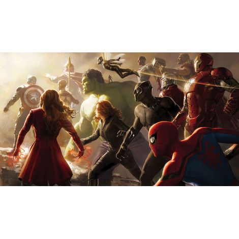 Poster XXL Avengers Bataille Finale l500 x H280 cm (1/5)