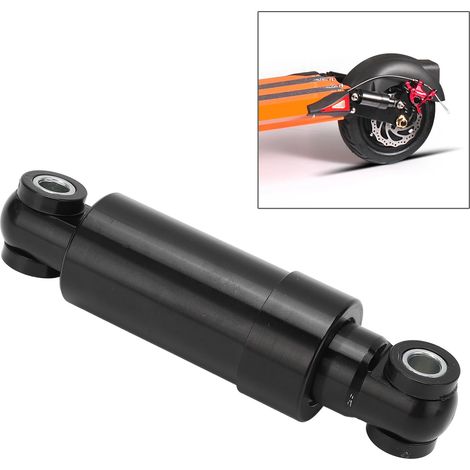 2 pièces Amortisseur Noir 750lbs 110mm Alliage Acier Anti-rouille pour Scooter Pliable Vélo Électrique (1/5)