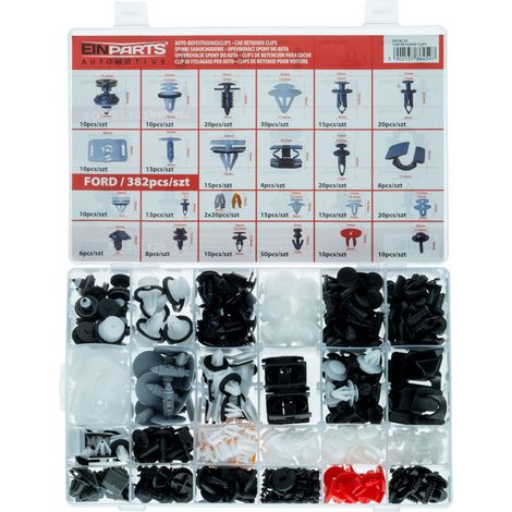 Spille e clip dedicate a Ford - Set da 467 pezzi. (1/4)