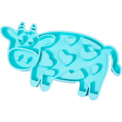 1 tapis à lécher pour chiens et chats, motif en relief en silicone souple, idéal pour yaourts friandises beurre de cacahuète, anti-glouton et apaisant (1/5)