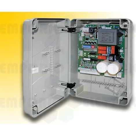 Carte programmateur universel pour motorisations – Alimentation monophasée 230V – Temps de travail 0-120s – 7047L – Fadini