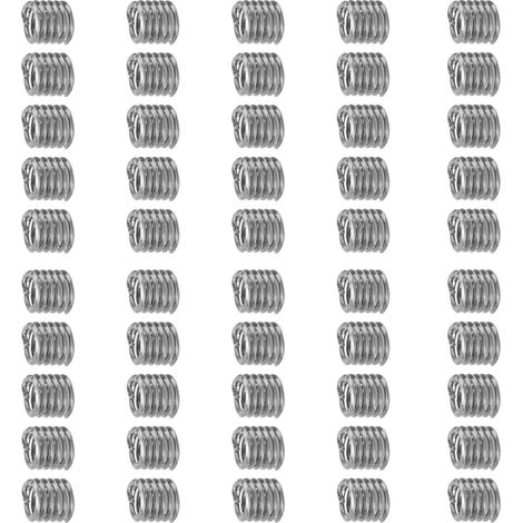 50-teiliges Set aus Gewindeeinsätzen aus Edelstahl zur Reparatur und zum Kürzen von Schraubenlöchern (US-Einheit 2-561.5D) (1/5)