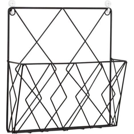 Étagère Noir Pour Magazines Organisateur De Stockage Élégant Pour Bureau Et Maison Support Pratique Pour Décoration Et Affichage (1/5)