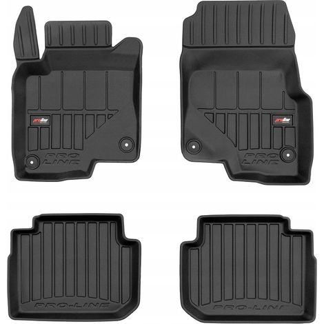 Alfombrillas y felpudos de goma Smart ForFour 1 (2004-2006), canales 3D (1/5)