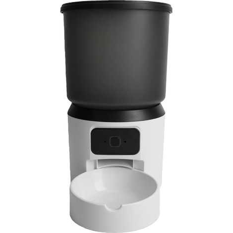 Mangeoire automatique pour animaux de compagnie : mangeoire intelligente pour chats et chiens, distributeur de nourriture intelligent de 4 litres contrôlé par Wi-Fi et géré via une application, idéal (1/5)